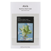 ABIB Gummy Sheet Mask Set Sedum Hyaluron Sticker, 27 ml x 10 pcs