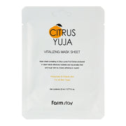 FarmStay Citrus Yuja Vitalizing Mask Sheet 1 pcs