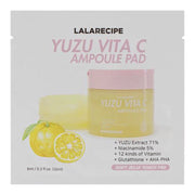 La La Recipe Yuzu Vita C Ampoule Pad SAMPLE 6 ml*2 pcs