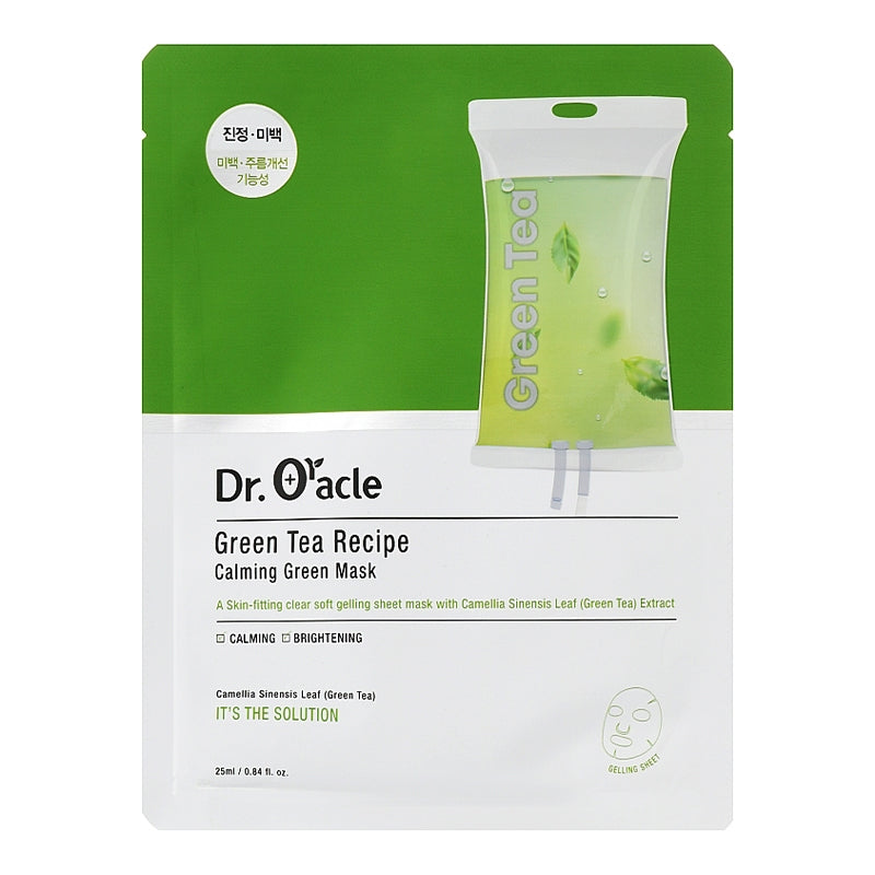 Dr. Oracle Green Tea Recipe Calming Green Mask 1 pcs*25 ml