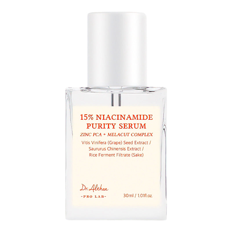 DR. ALTHEA 15% niatsiinamiidiga puhtust andev seerum 30 ml