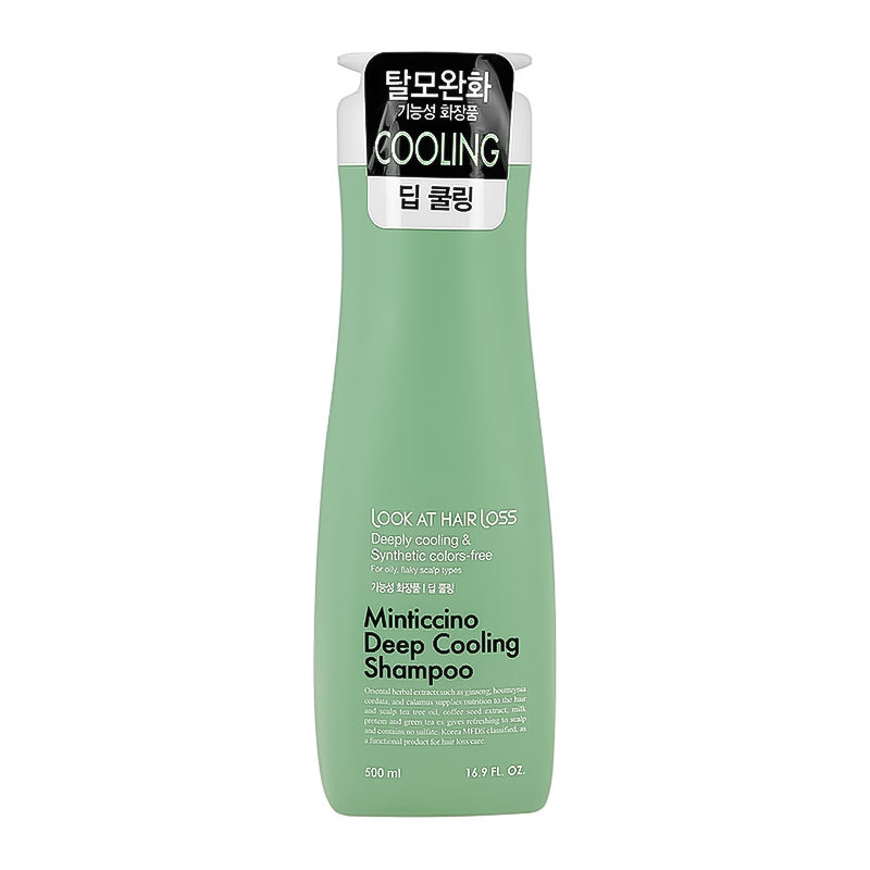 Daeng Gi Meo Ri šampoon rasustele juustele DAENG GI MEO RI LOOK AT HAIR LOSS Minticcino sügavjahutav šampoon, 500 ml
