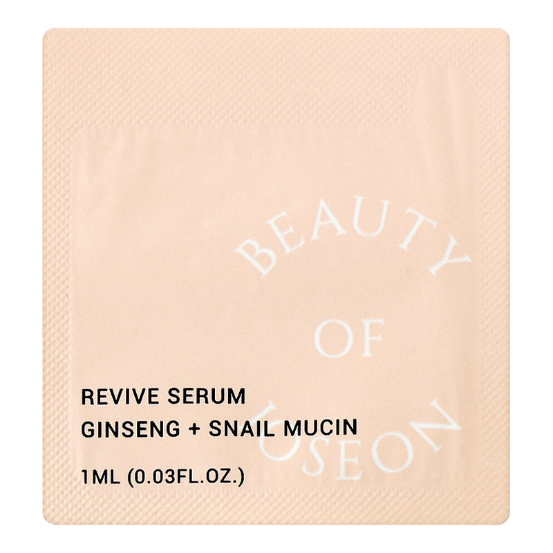 Beauty of Joseon Revive seerum: ženšenn + teolim Lima proov 1 ml