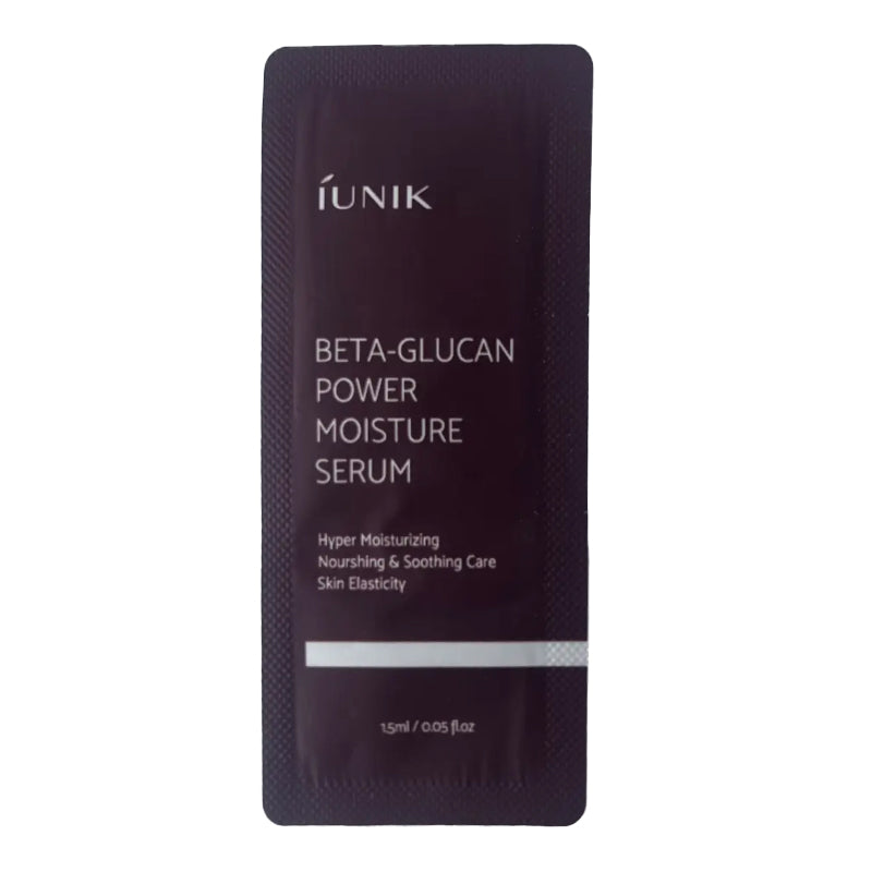 IUNIK Beta Glucan Power Moisture Serum, SAMPLE 1.5ml