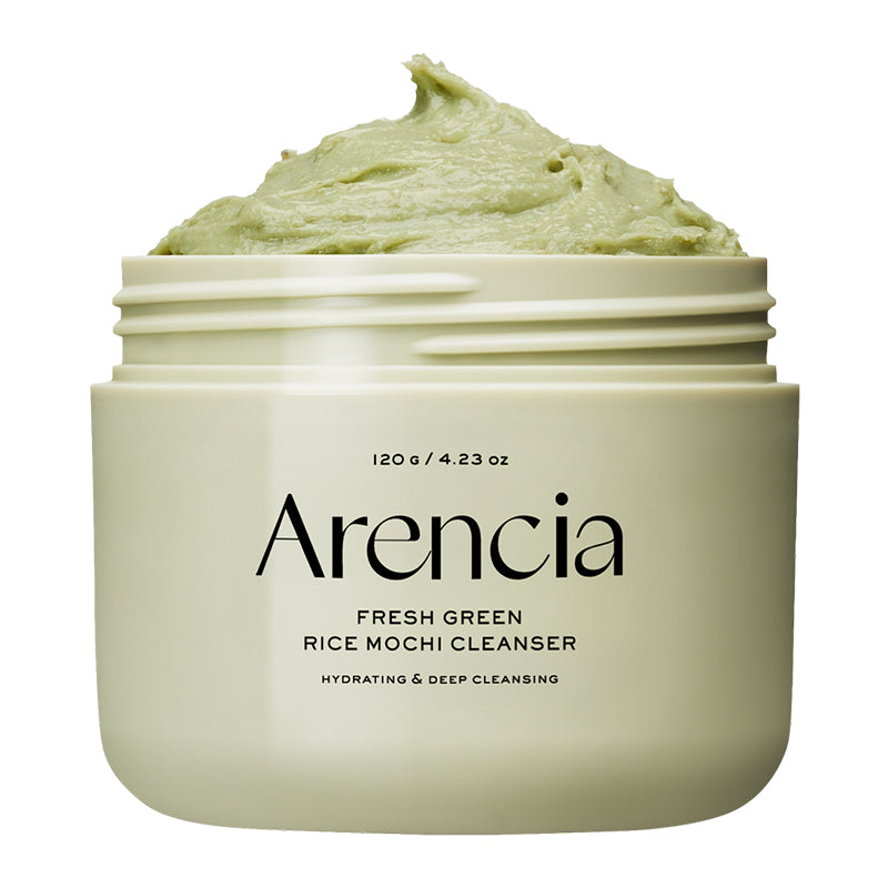 ARENCIA Fresh Green Rice Mochi Cleanser, 120 g