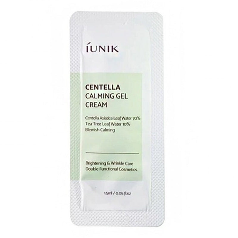 Iunik Centella Calming Gel Cream, SAMPLE 1.5 ml