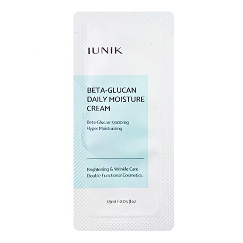 IUNIK Beta Glucan Daily Moisture Cream SAMPLE, 1.5 ml