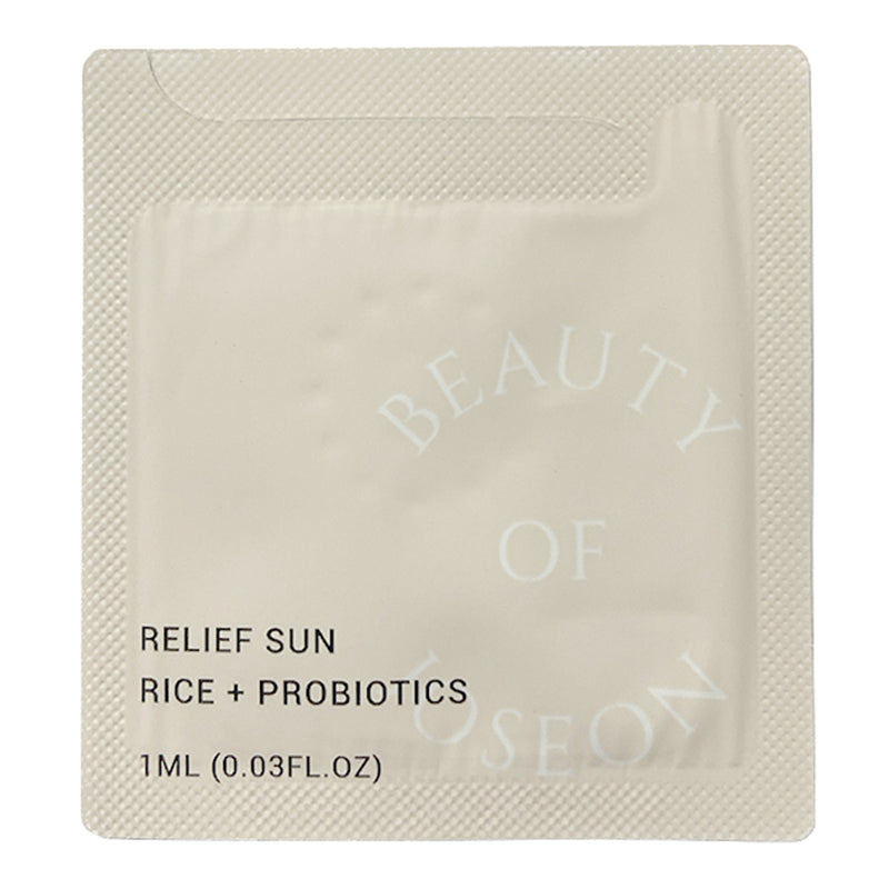 Beauty of Joseon RELIEF SUN: RICE + PROBIOTICS näidis, 1 ml