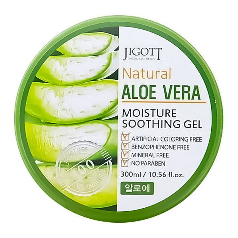 Jigott Natural Aloe Vera niiskust rahustav geel 300 ml