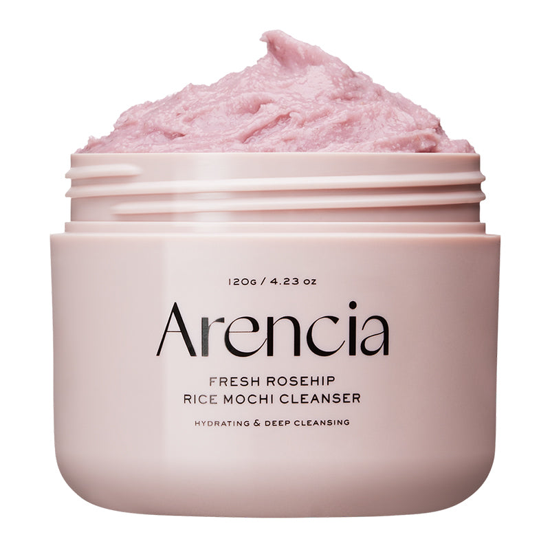 ARENCIA Fresh Rosehip Rice Mochi Cleanser, 120g