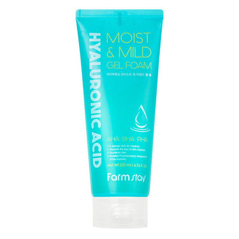 FarmStay Hyaluronic Acid Moist & Mild geelvaht 200 ml