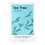 [MISSHA] Тканевая маска с экстрактом алоэ Airy Fit Sheet Mask Tea Tree, 1 шт