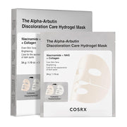 COSRX Arbutin Discoloration Care Hydrogel Mask, 34g * 3 pcs
