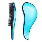 Hairbrush Plastic Blue 18*7cm