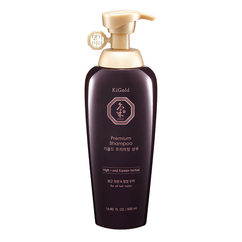 Daeng Gi Meo Ri Ki Gold Premium šampoon UUS KAHJUSTATUD JUUSTELE tugevdav šampoon kuivadele ja hapratele juustele, 500 ml