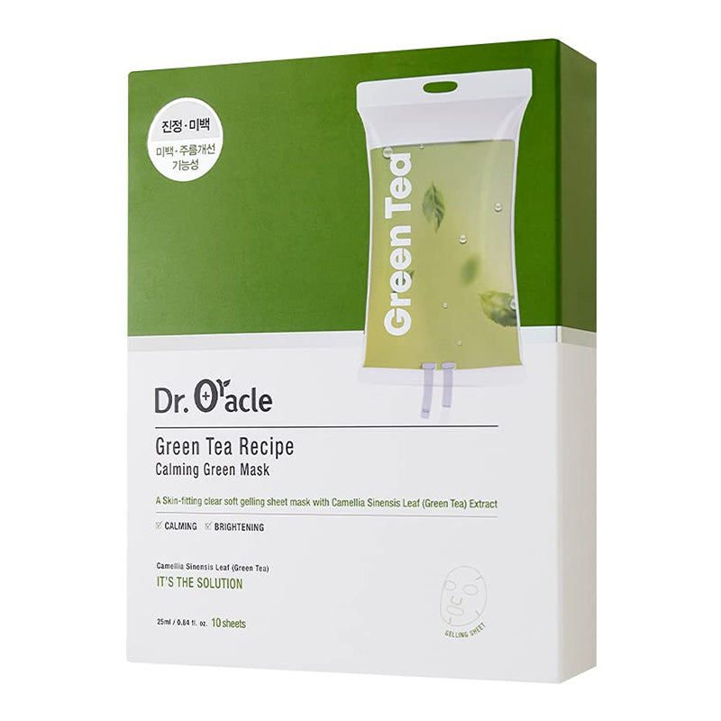 [DR.ORACLE] Green Tea Recipe rahustav roheline mask 10 tk*25 ml