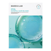 CENTELLIAN24 Set of Hyal Waterfull Glow Gel Masks, 22 g x 5