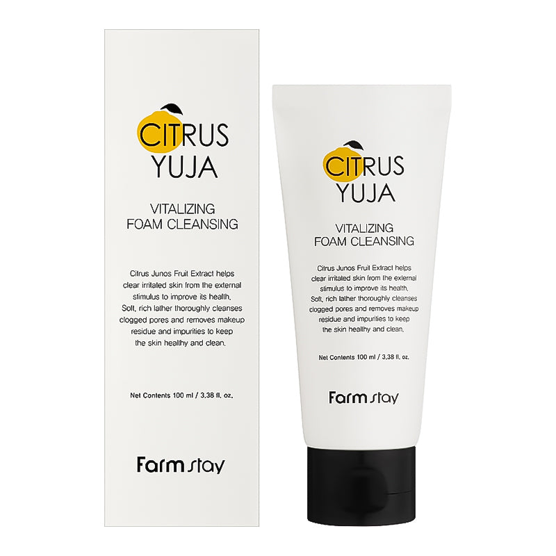 FarmStay Citrus Yuja Vitalizing Foam Cleansing 100 ml