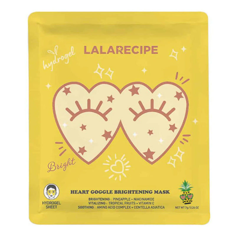 La La Recipe Heart Goggle nahka kirgastav mask 7 g