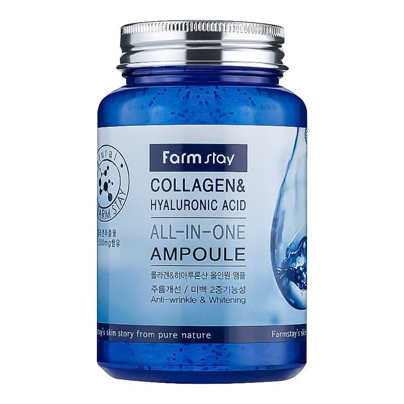 FarmStay Collagen & hüaluroonhappega kõik-ühes ampull 250 ml