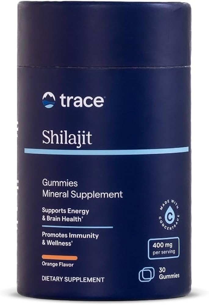 Trace Minerals Shilajit Gummies, 30 guminukų