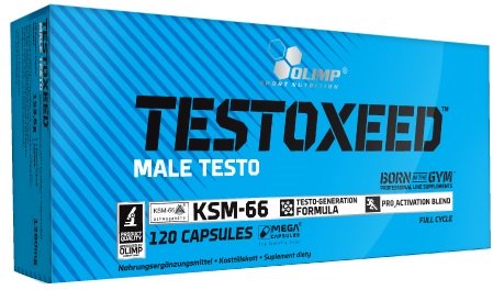 Olimp Nutrition Testoxeed kapsulės vyrų testosterono palaikymui