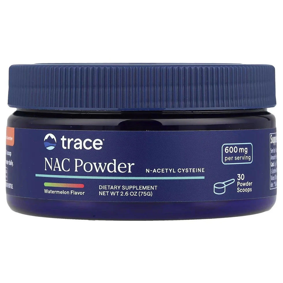 Trace Minerals NAC 600mg milteliai, 75g.