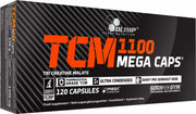 Olimp Nutrition TCM 1100 kapsulės sporto papildas