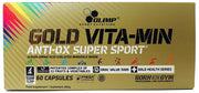 Olimp Nutrition Gold VITA-MIN anti-OX super sport - 60 kapsulių, maisto papildas, vitaminai ir mineralai