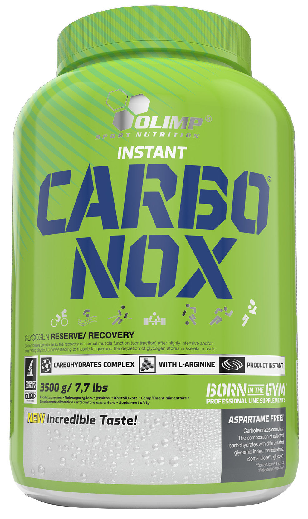 Olimp Carbonox apelsinų maisto papildas 3500g
