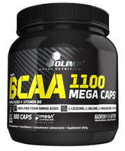 Olimp Nutrition BCAA 1100 kapsulių - 300 kapsulių