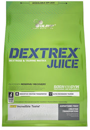 Olimp Dextrex Juice apelsinų pakelis sporto papildas
