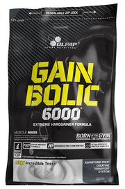 Olimp Gain Bolic 6000 šokolado maisto papildas pakuotė
