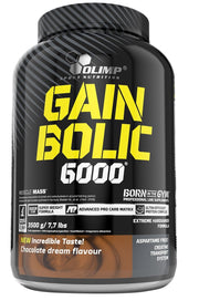 Olimp Gain Bolic 6000, Vanilės skonio, 3500 g, sporto papildas