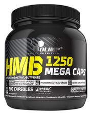 Olimp Nutrition HMB Mega Caps - 300 kapsulių, sporto papildas