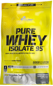 Olimp Pure Whey Isolate 95, sporto papildas, baltymai, milteliai