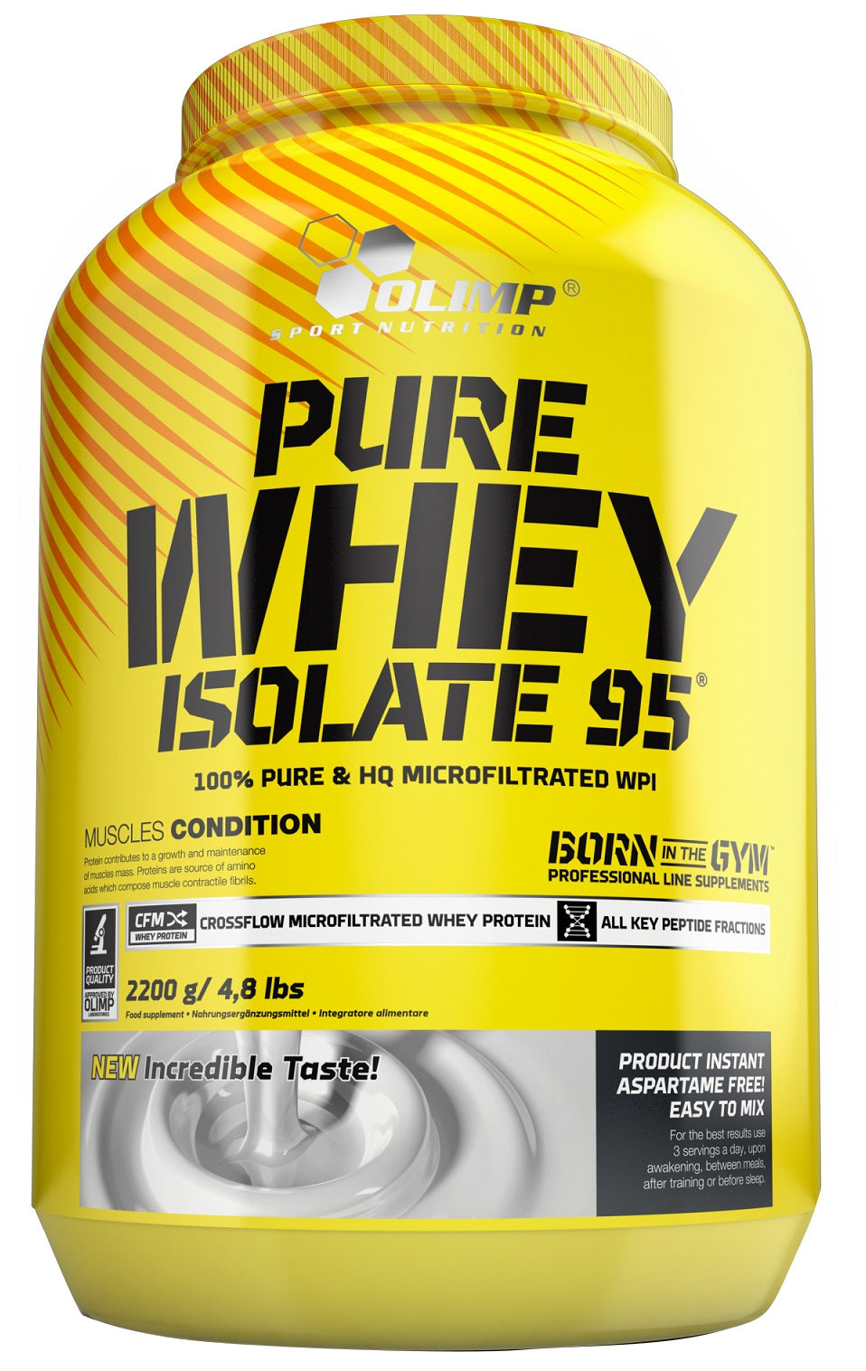 Olimp Nutrition Pure Whey Isolate 95, Šokolado, 2200 g