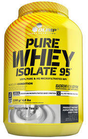 Olimp Nutrition Pure Whey Isolate 95, Braškės, 2200 g