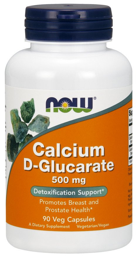 NOW Foods kaltsium-D-glükaraat, 500 mg - 90 kapslit