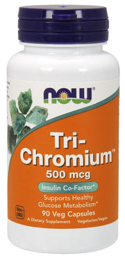NOW Foods Tri-Chromium, 500mcg - 90 kapslit