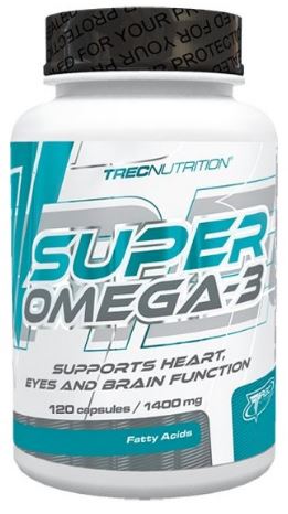 Omega-3 maisto papildas, 120 kapsulių, Trec Nutrition