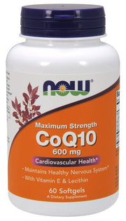 Maisto papildas CoQ10 600mg, kapsulės, sveikata