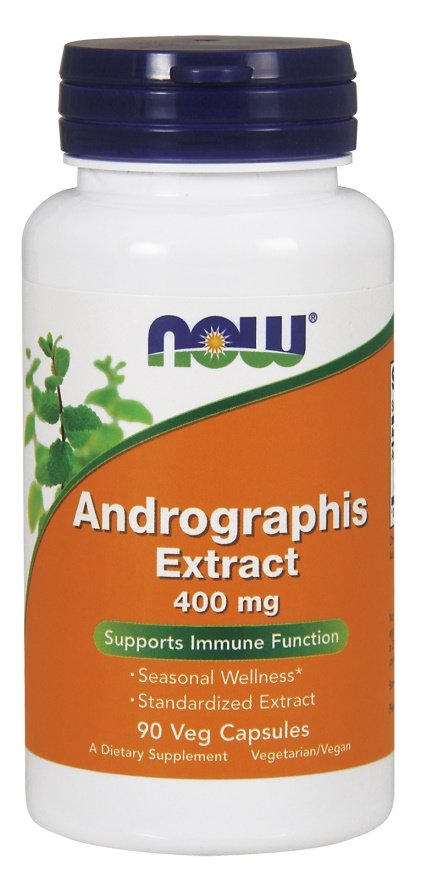 Andrographis ekstraktas, 400 mg, maisto papildas, sveikata