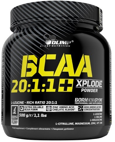 Olimp Nutrition BCAA 20:1:1 Xplode, Grapefruit - 500 g maisto papildas