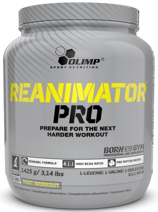 Olimp Nutrition Reanimator Pro, Fresh Apple – sporto papildas, prieš treniruotę, 1425 g