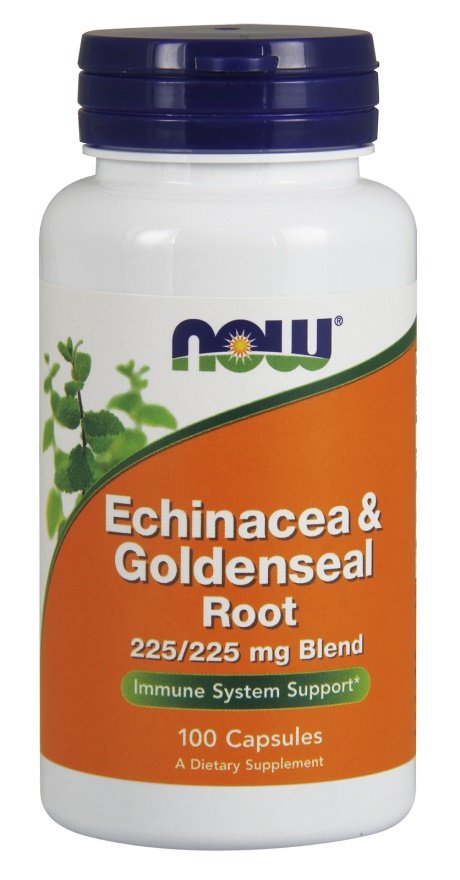 Echinacea ir Goldenseal šaltinis kapsulės