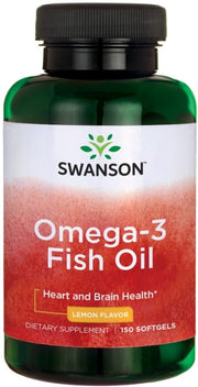Omega-3 žuvų aliejus, citrinų skonis