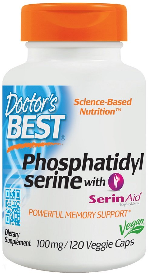 Maisto papildas Phosphatidylserine kapsulės