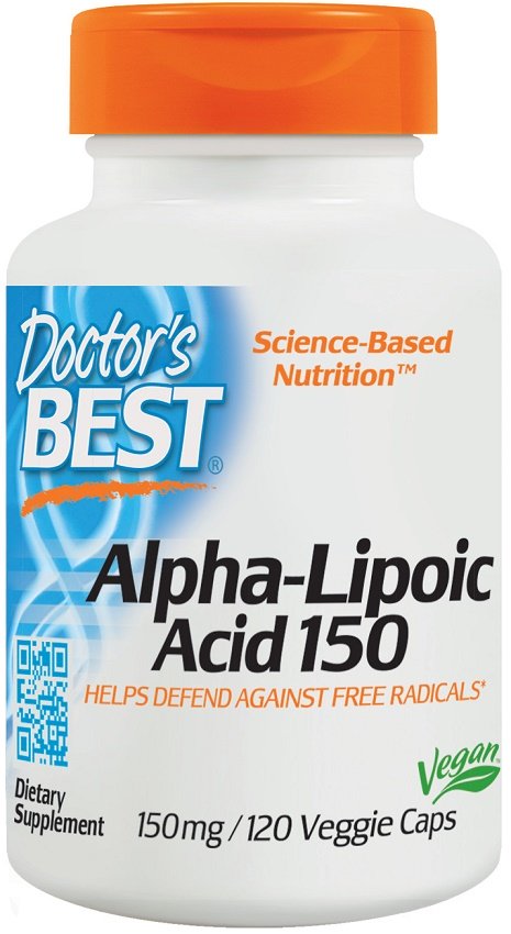 Maisto papildas Alpha-Lipoic Acid 150mg, 120 kapsulių