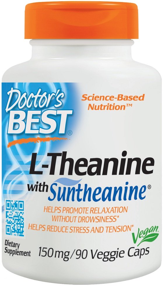 Maisto papildas L-Theanine su Suntheanine, 150mg, 90 kapsulių
